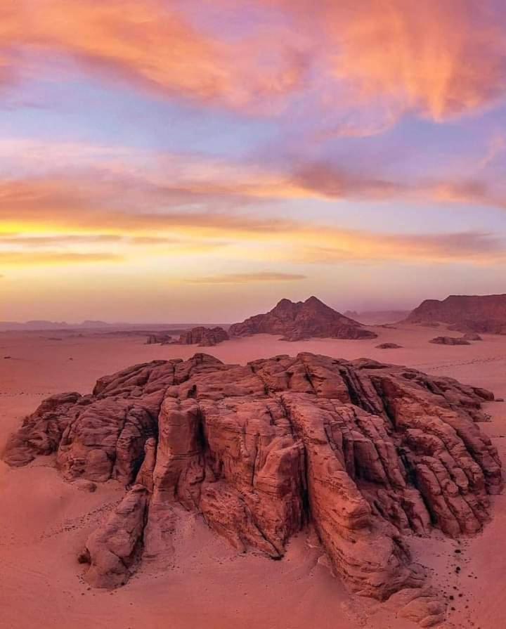 Enad desert camp Wadi Rum Exterior foto