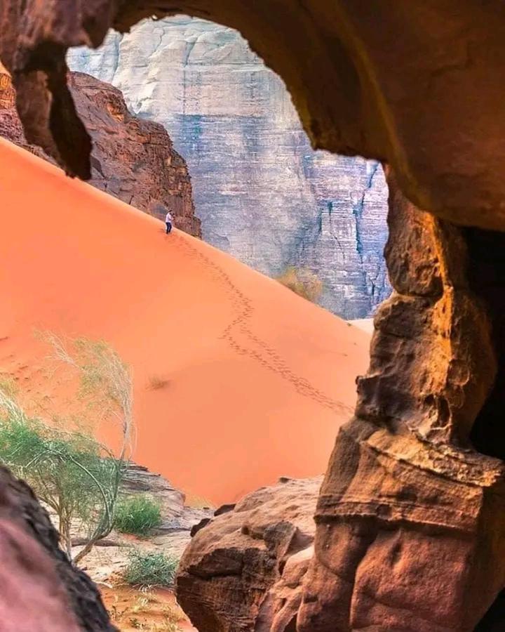 Enad desert camp Wadi Rum Exterior foto