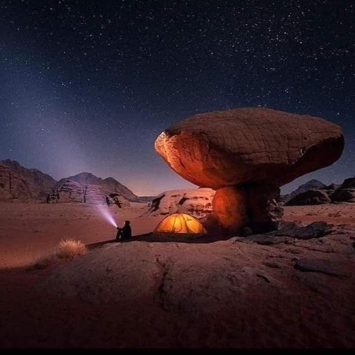 Enad desert camp Wadi Rum Exterior foto