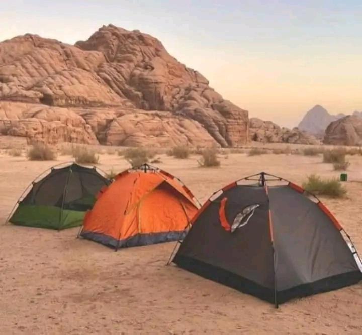 Enad desert camp Wadi Rum Exterior foto