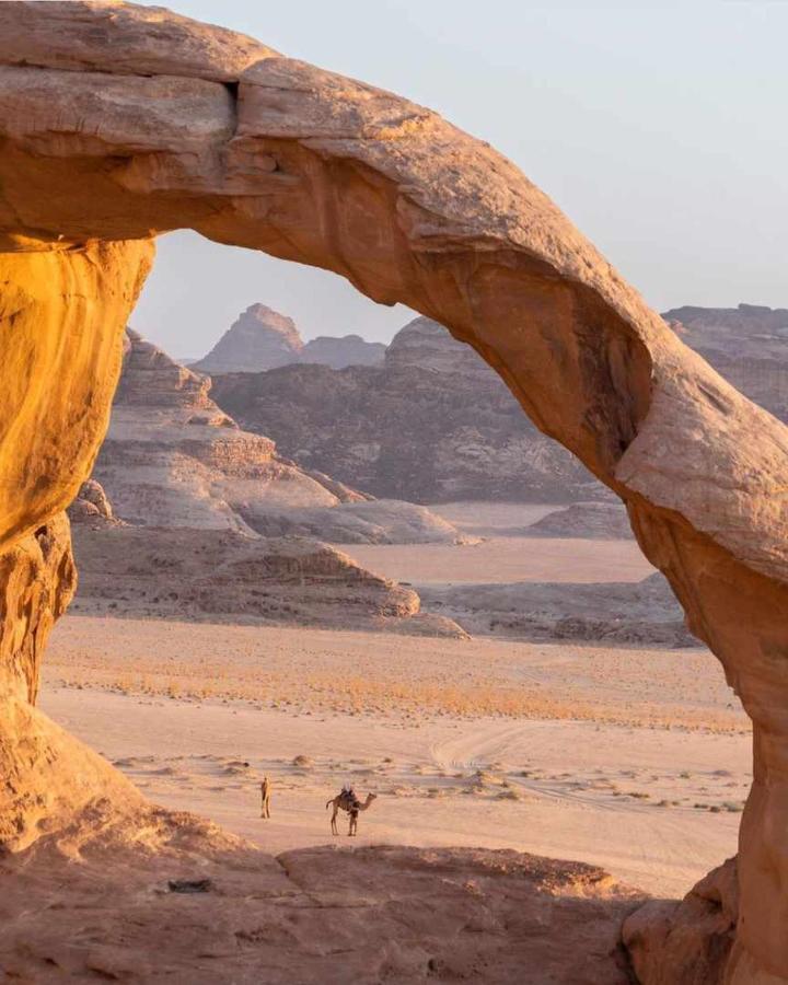 Enad desert camp Wadi Rum Exterior foto