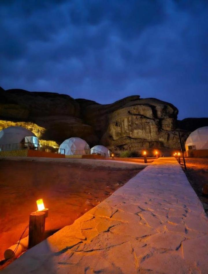 Enad desert camp Wadi Rum Exterior foto